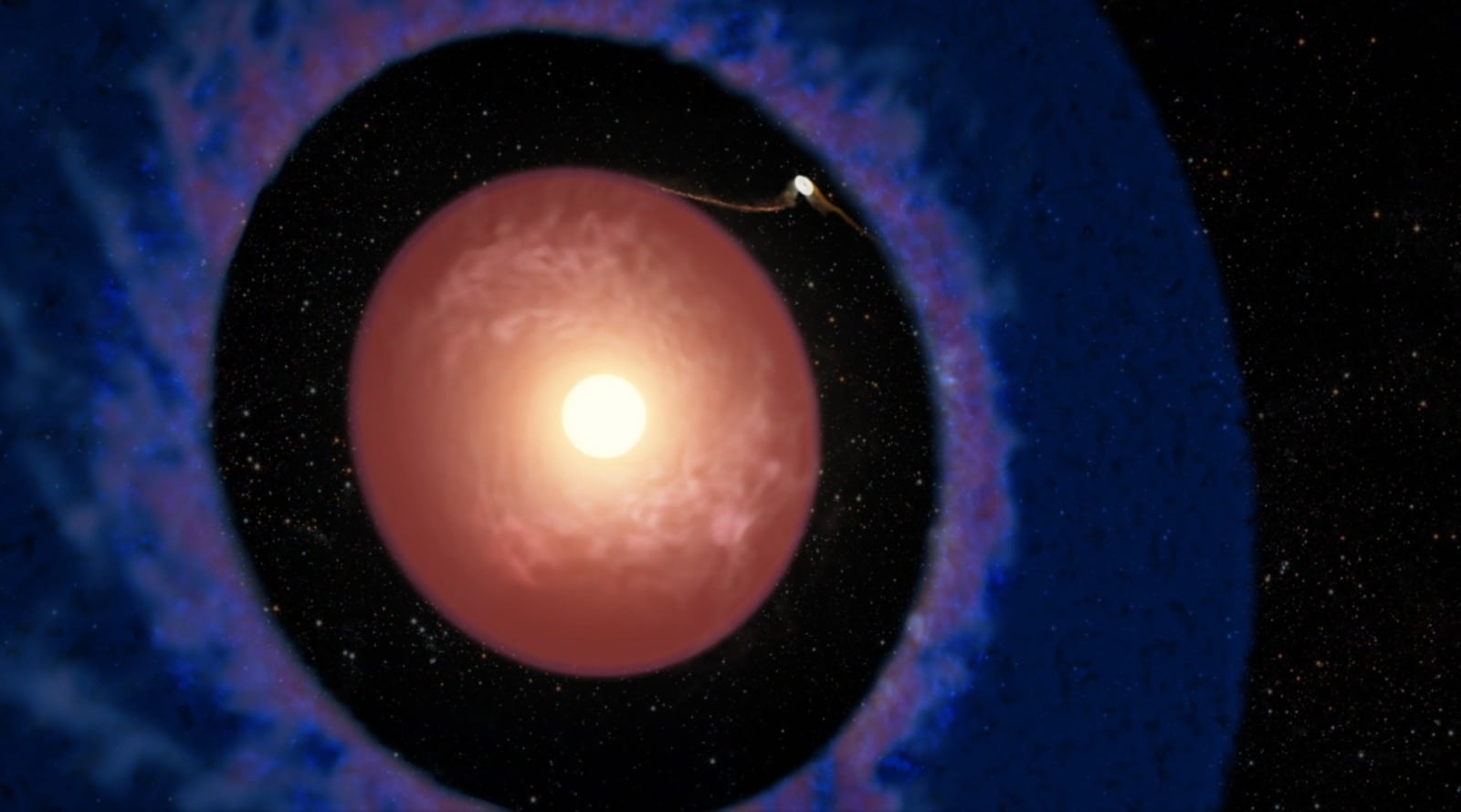 El equipo liderado por Andrea Bernardi confirmó a Elias 2-24 b con observaciones de archivo de Keck entre 2018 y 2020 mediante el uso de un coronógrafo. (NASA)
