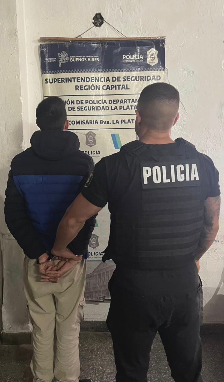 El detenido por un crimen callejero en La Plata