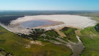 Se secó la Laguna Paiva,