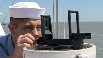 Durante la navegación, cadetes y
