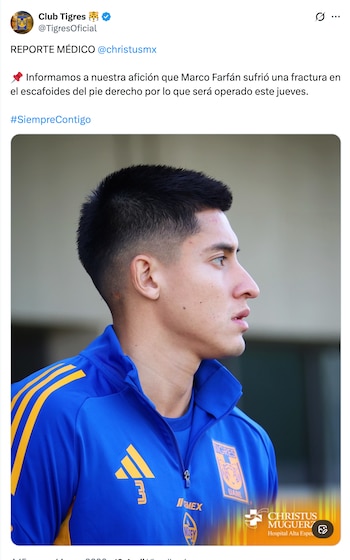 El anuncio oficial del club