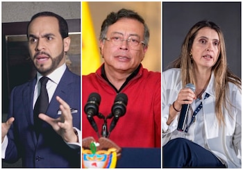 Abelardo de la Espriella - Gustavo Petro - Paloma Valencia