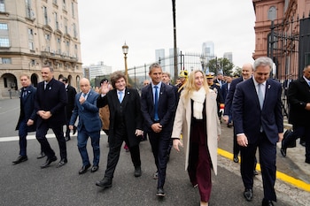 El Presidente Javier Milei participa del Tedeum y las celebraciones en el Cabildo por el 25 de Mayo