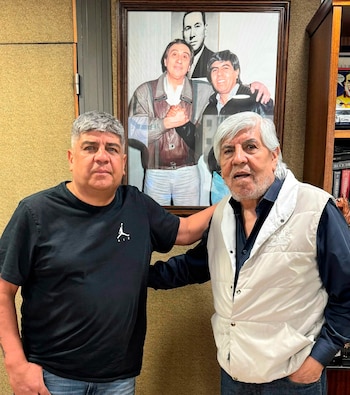 Hugo Moyano y Pablo Moyano,