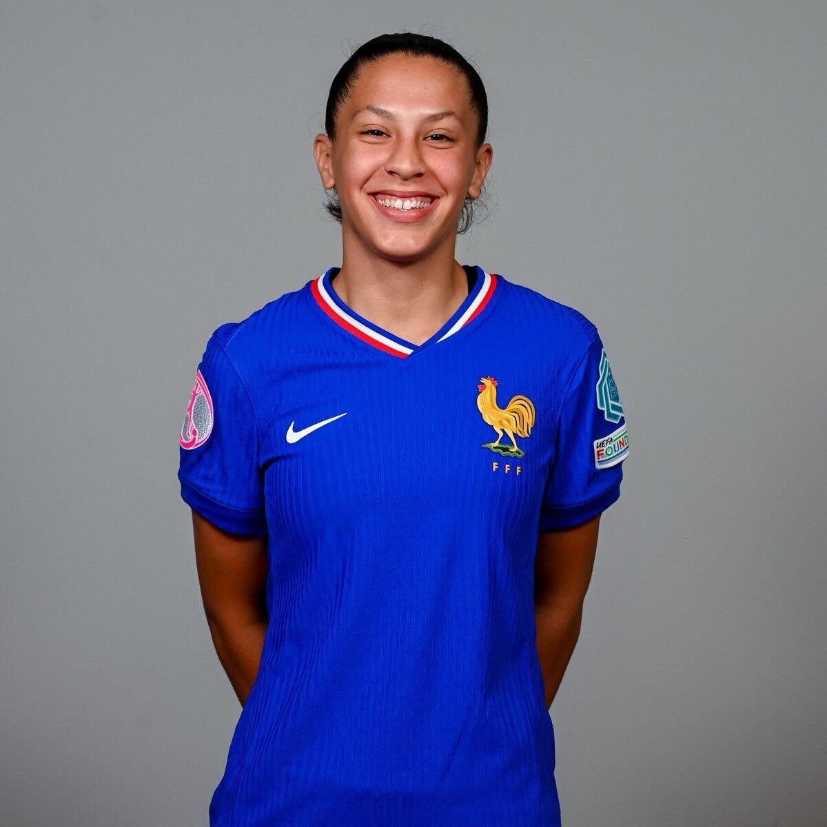 Almudena Sierra compartió en Instagram su alegría por ser convocada a la selección sub-19 de Francia.