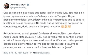 AMLO - Cadereyta