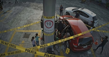 Cámaras de seguridad captaron el