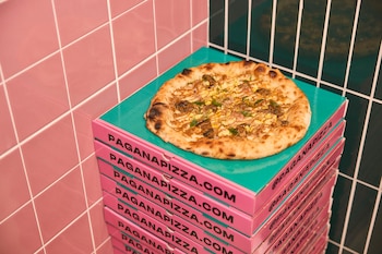 Pizza La Chinorris, una de las creaciones de Pizza Pagana (Cedida)