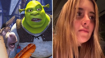 Las amigas se ríen a