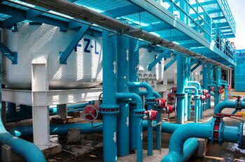 Planta potabilizadora en la Ciudad