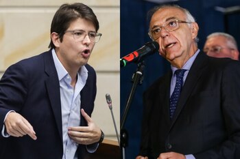 El senador Miguel Uribe promovió una proposición para citar al ministro de Defensa, Iván Velásquez, a debate de control político