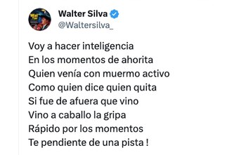 Luego de que se hiciera