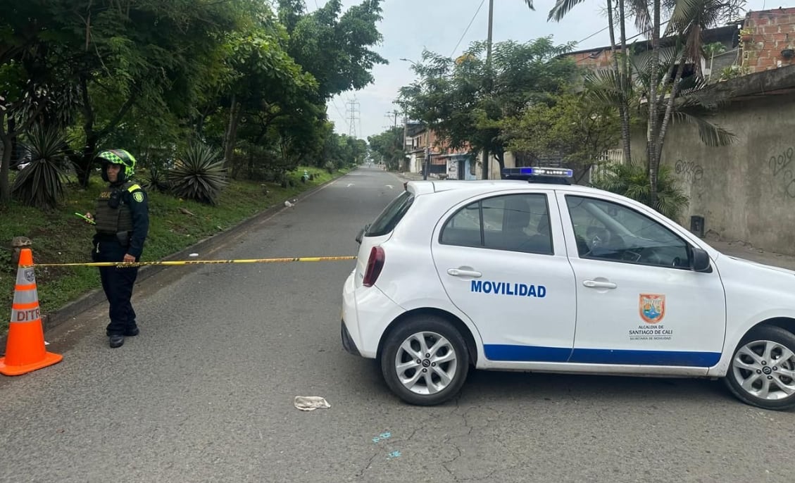 La acción inmediata de la de Policía Nacional permite la captura en flagrancia de un posible terrorista, la neutralización de un artefacto explosivo artesanal en el oriente de Cali - crédito Policía Cali