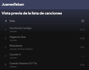 'JuanEsteban' ya está disponible para