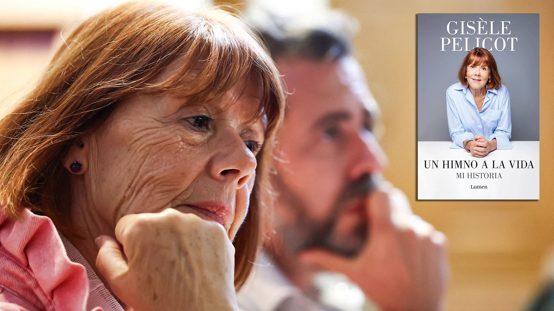 El libro ‘Un himno a la vida’ retrata la brutalidad de los abusos y el proceso de reconstrucción personal de Gisèle Pelicot