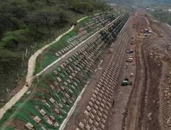 Los trabajos permanecen suspendidos desde enero de 2025 por falta de recursos. - crédito Cámara de comercio de Bucaramanga