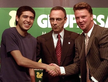 Van Gaal tuvo a Riquelme