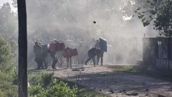 Toma Guernica desalojo
