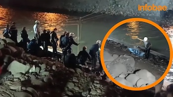 El cuerpo del menor fue