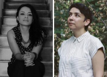 Laura Ortiz Gómez y Lucía