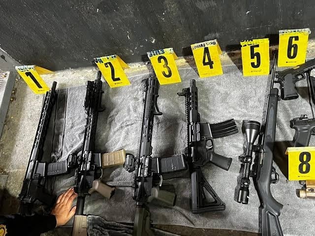 Las armas decomisadas deben quedar bajo resguardo de la DIGECAM y pueden ser asignadas a la seguridad del Organismo Judicial o de la Policía Nacional Civil si están en condiciones de uso. (PNC de Guatemala)