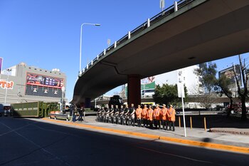 Efectivos de Prefectura y la