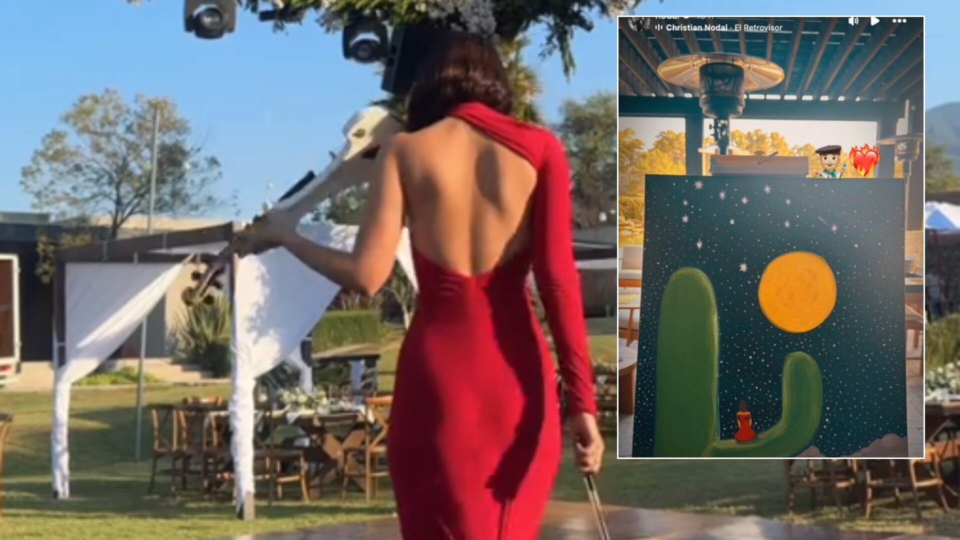 Christian Nodal está en el ojo del huracán tras ser vinculado sentimentalmente con Esmeralda Camacho, una integrante de su banda en vivo. (@esmeralda_canape, TikTok)