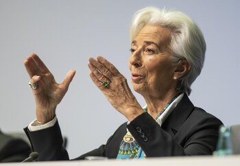 Christine Lagarde, presidenta del Banco
