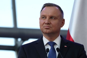 El presidente polaco, Andrzej Duda
