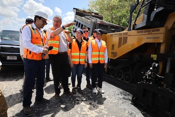 Presidente Arévalo supervisa obras en el departamento de Petén, Guatemala