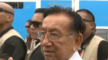 José María Balcázar acudió a votar a Chiclayo: “El perdedor debe ser hidalgo y aceptar los resultados”