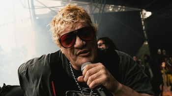 El sorpresivo regreso de Pity Álvarez en el Chori Ride: rock, pandereta y un guiño de Andrés Calamaro