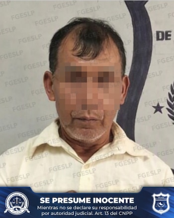 Detivieron a Silvestre N por presunto abuso de menores en San Luis Potosí Foto: Fiscalía del estado