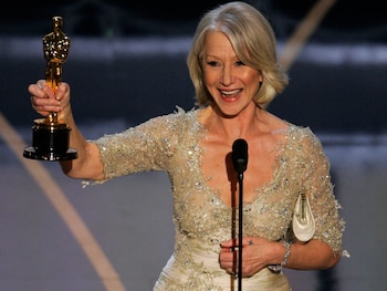 La actriz británica Helen Mirren