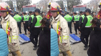 Personal de bomberos, Policía Nacional