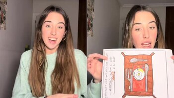 Una profesora mostró los originales