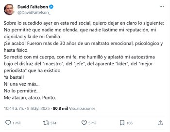 Faitelson saca a la luz