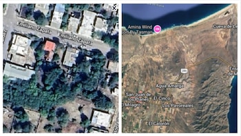 El cuerpo sin vida de Dayra Michell fue hallado dentro de un domicilio ubicado en la calle Emiliano Zapata, entre Manuel Alemán Valdéz y Melitón Albañez, en la colonia Centro de Los Planes Foto: Maps