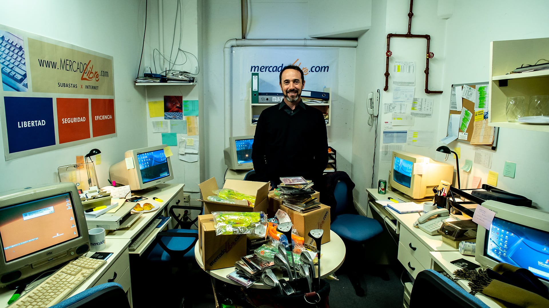 La oficina en la que nació el gigante del comercio electrónico argentino