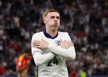 Cole Palmer, con su clásico