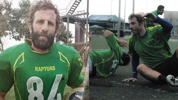 'Lobo' Gonzales-Vigil practicó fútbol americano