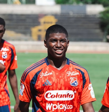Nivaldo Erazo está en las divisiones menores del Deportivo Independiente Medellín desde la división sub-17 - crédito @nivaldoe09/Instagram