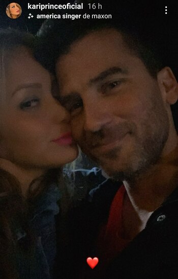 La primera foto que Karina