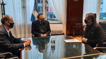 El ministro Kulfas se reunió