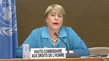 Michelle Bachelet actualizó su informe