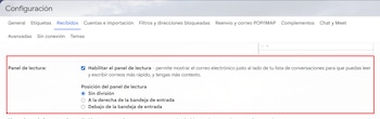 Gmail te permite mostrar los