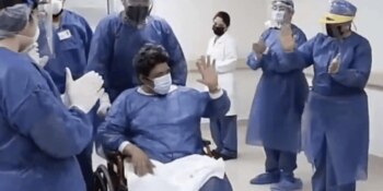 Aplican en NL plasma a 10 pacientes con Covid-19 Foto: Secretaría de Salud Nuevo León