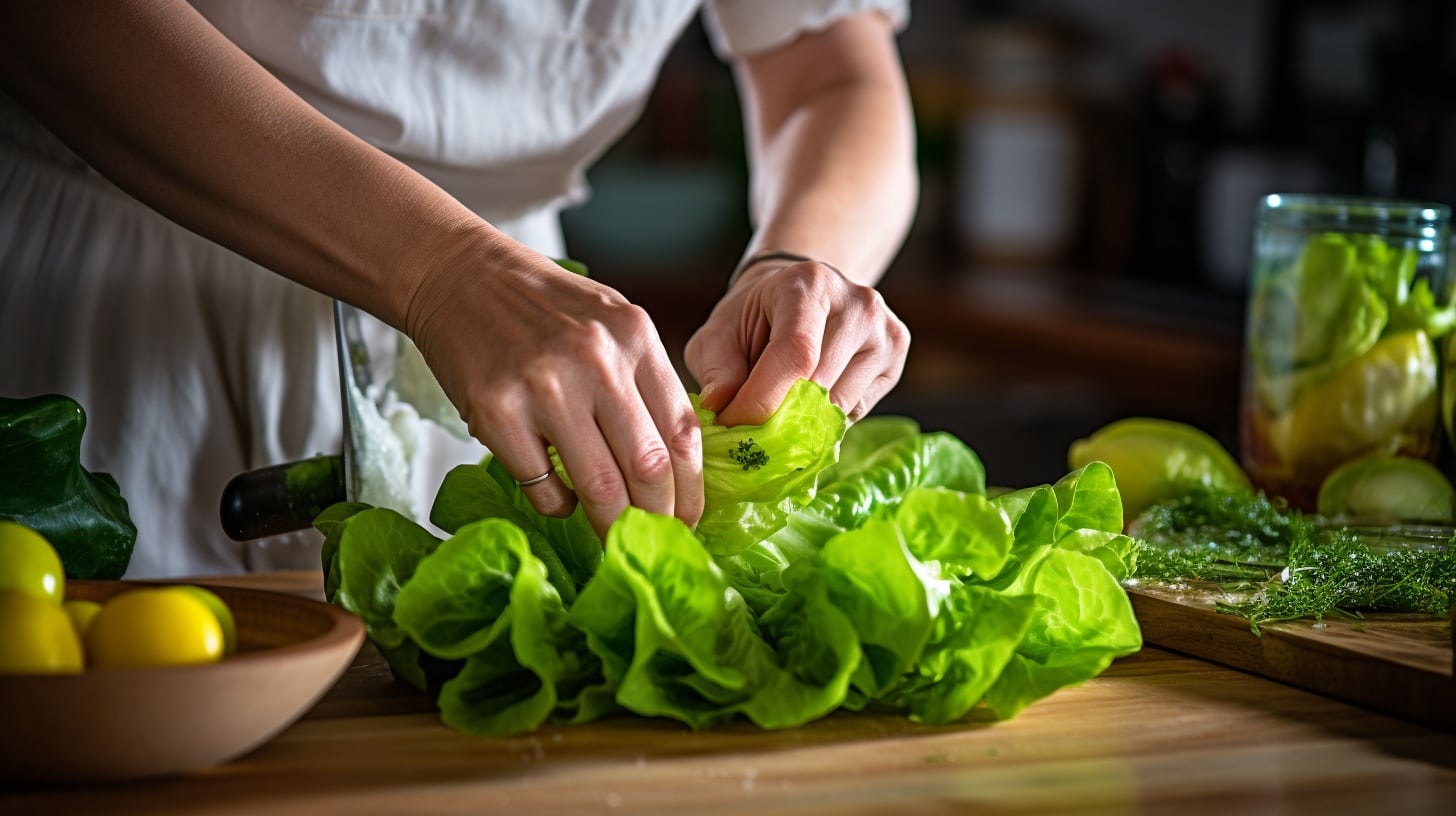 La lechuga permite armar comidas frías que elevan el volumen de líquido ingerido con la comida. (Imagen Ilustrativa Infobae)