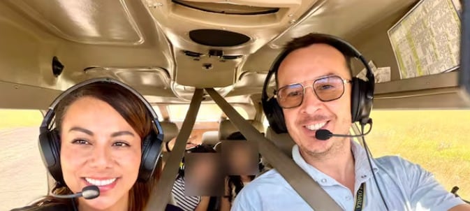 Mehmet Cankaya también había realizado siete vuelos voluntarios tras los sismos del Eje Cafetero para transportar ayuda y equipos médicos - crédito Redes sociales