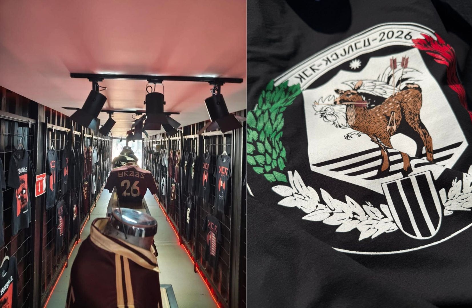 La mercancía se encuentra en diversos puntos de venta establecidos en el estadio.(@kuaspunkgleek / @MaferGooner)